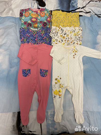 Слипы next для девочки 6-9месяцев