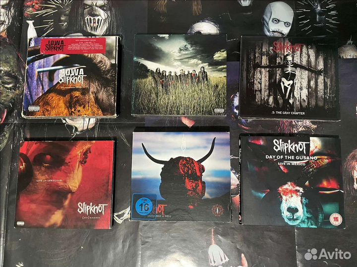 Диски Slipknot/Wbtbwb/Attila