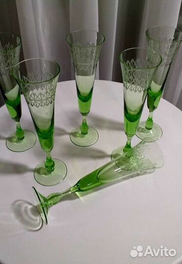 Винтажные фужеры СССР