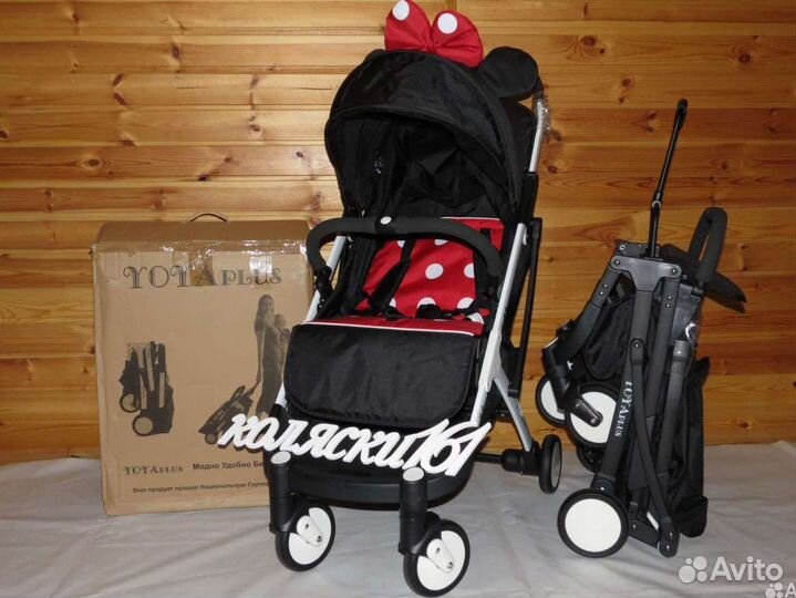 Прогулочная коляска yoya plus Minnie Mouse