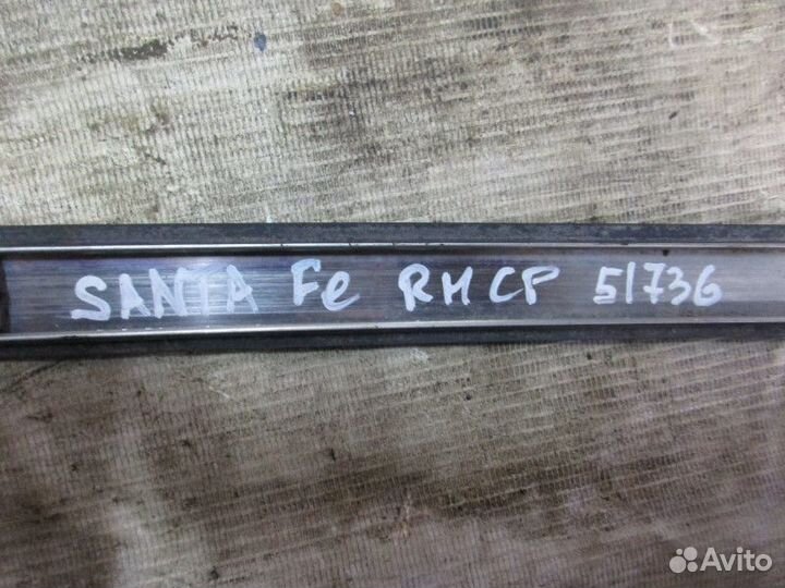 Молдинг крыши правый центральный Hyundai Santa Fe (SM) / Santa Fe Classic 2000-2012 (8725626000)