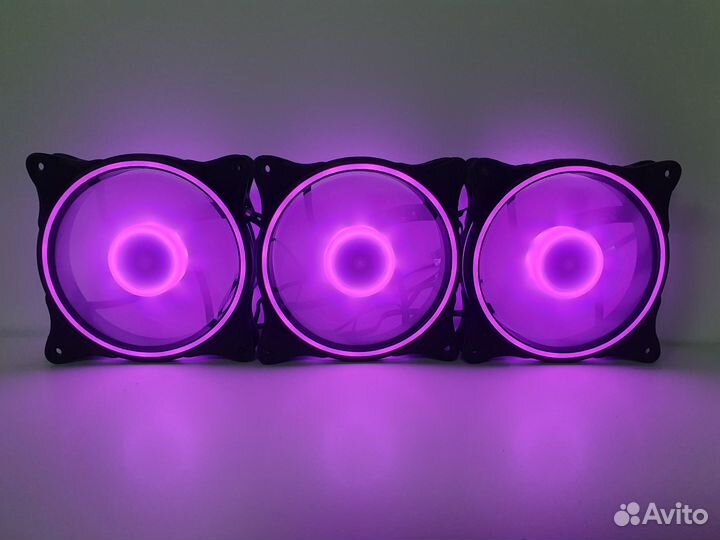 Корпусный вентилятор Аврора 120мм 4Pin+argb 5v