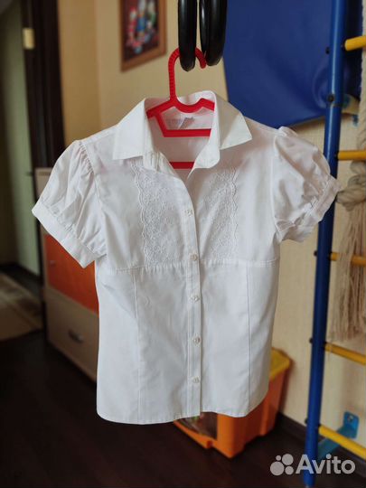 Школьная блузка 140