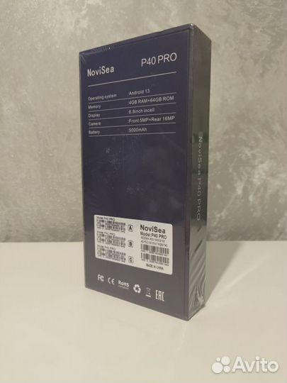 NoviSea P40 Pro, 4/64 гб