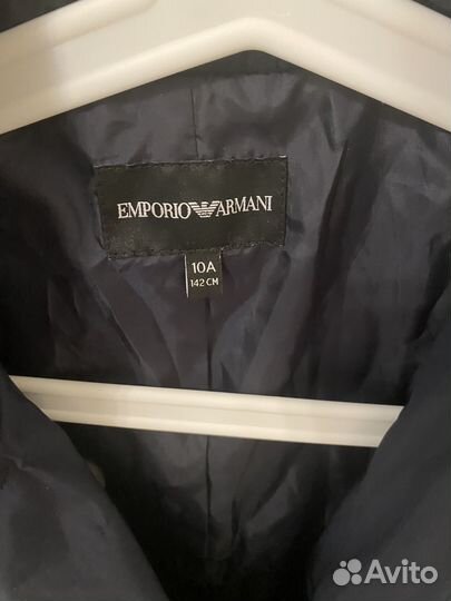 Плащ детский Armani