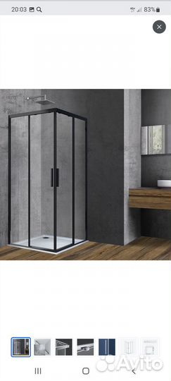 Душевой уголок Vincea Soft VSS-3SO900CLB