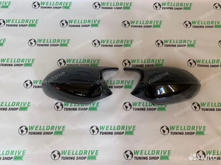 Накладки на зеркала BMW 3 E90 дорест глянец тюнинг