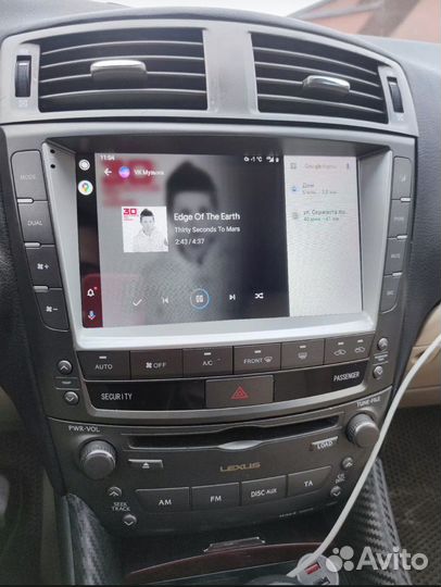 Магнитола Lexus is250 2005-2013
