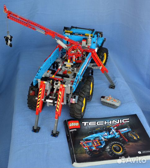 Lego Technic 42070 Эвакуатор-внедорожник 6х6