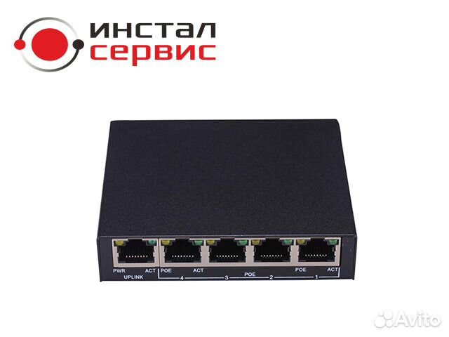 POE коммутатор SVB-204P
