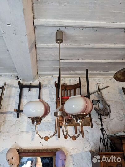 Люстры винтаж много