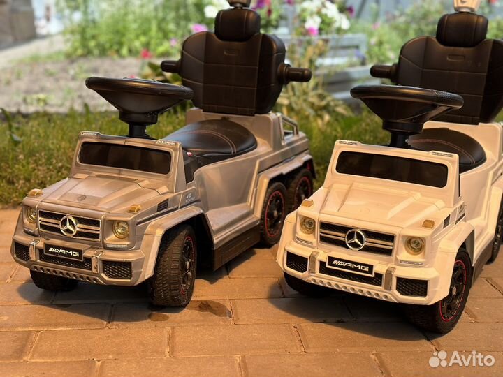 Машинка каталка толокар mercedes