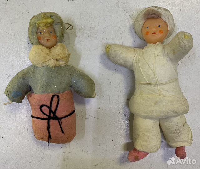 Ёлочные игрушки, старые, СССР