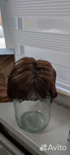 Парик из натуральных волос