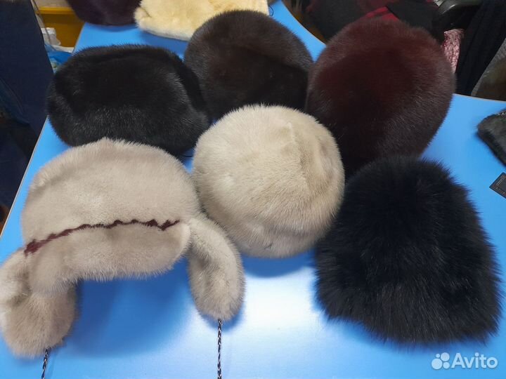 Шапка зимняя меховая