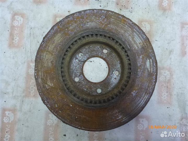 Диск тормозной передний левый Hyundai Tucson JM