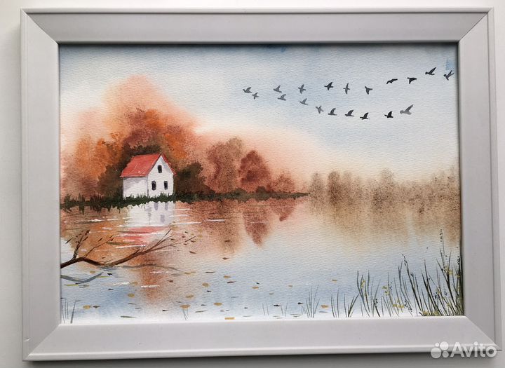 Картины акварелью: Дыхание осени, Краски Осени