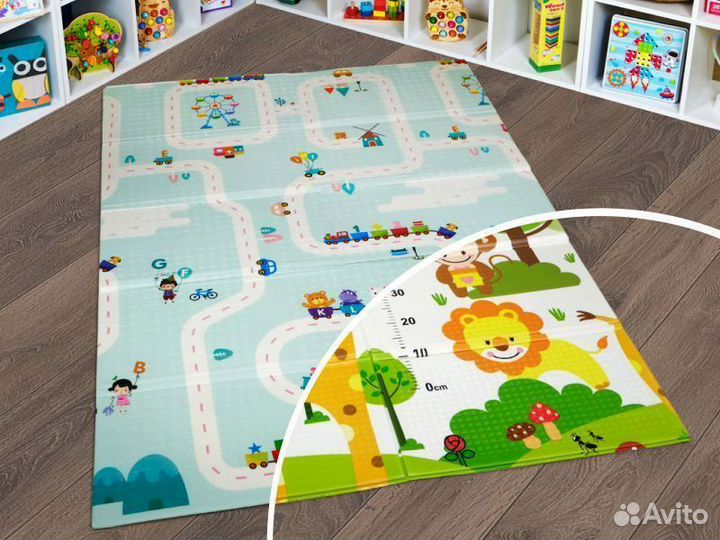 Детский коврик для ползания новый