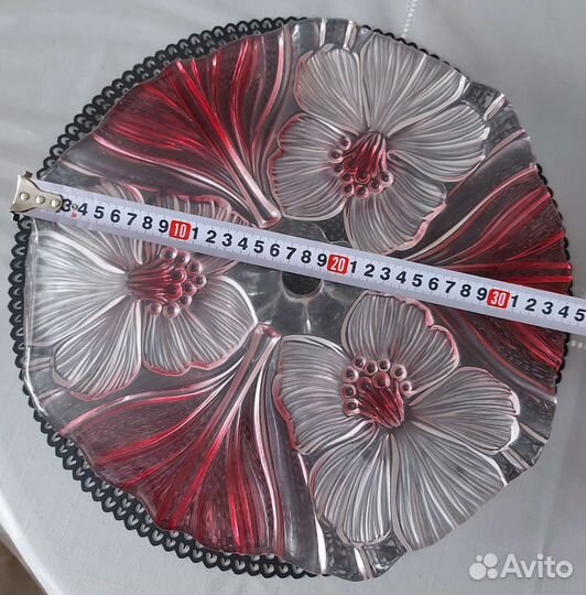 Тортница, блюдо Walther glas