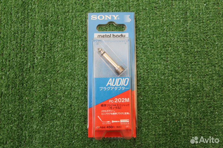 Sony переходники MiniJack-Jack Mono, Japan