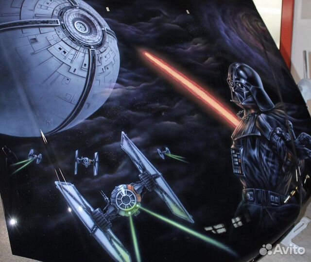 Аэрография на любых поверхностях. Роспись стен