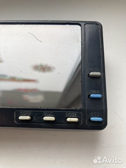 Зеркало Электроника запо134 с часами панорамное