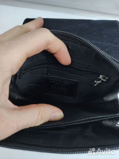 Сумка мужская кожаная Abasin