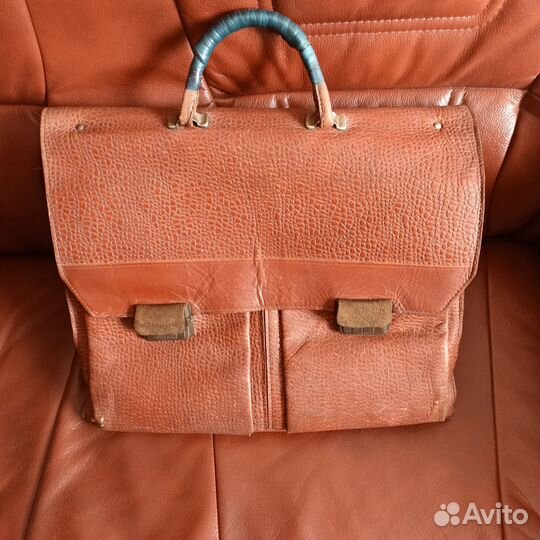 Портфель кожаный СССР