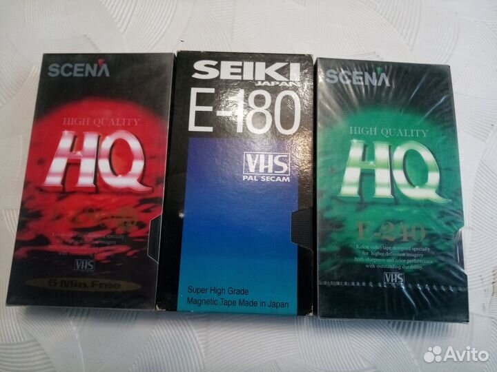 Видеокассеты VHS
