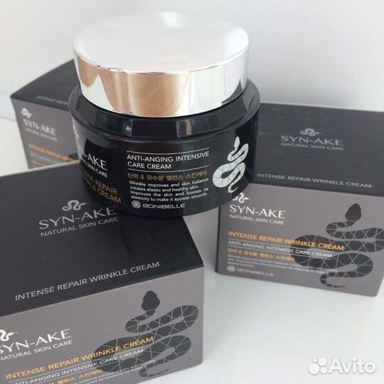 Крем против морщин с пептидом змеиного яда