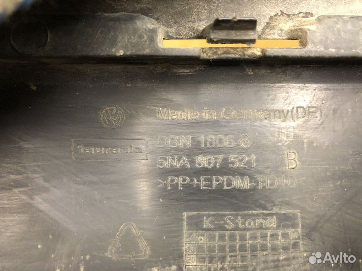 Бампер задний Volkswagen Tiguan 2017+