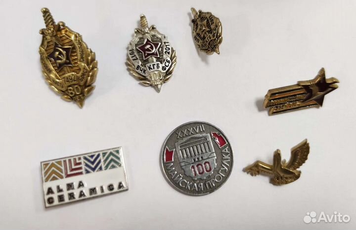 Металлические значки с логотипом, монеты, медали