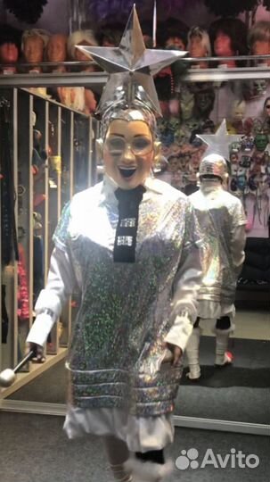 Головы ростовых кукол звёзд эстрады напрокат