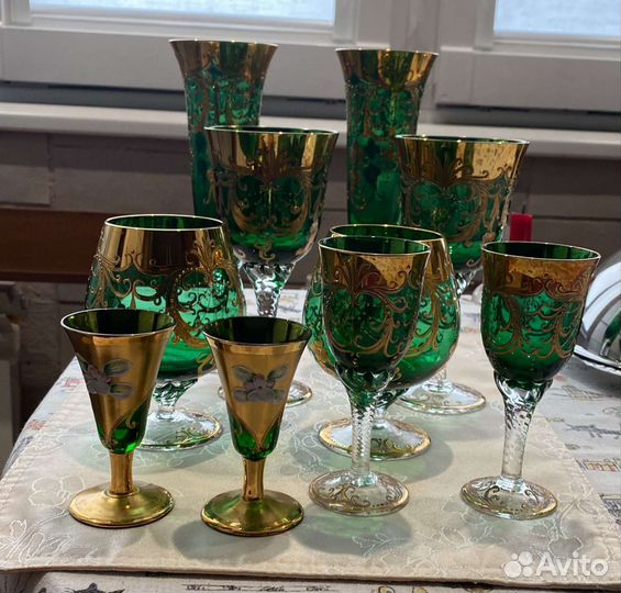 Бокалы Богемия Чехия винтаж