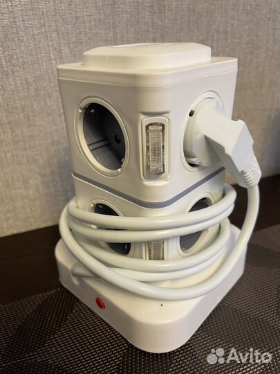 Вертикальный удлинитель с USB