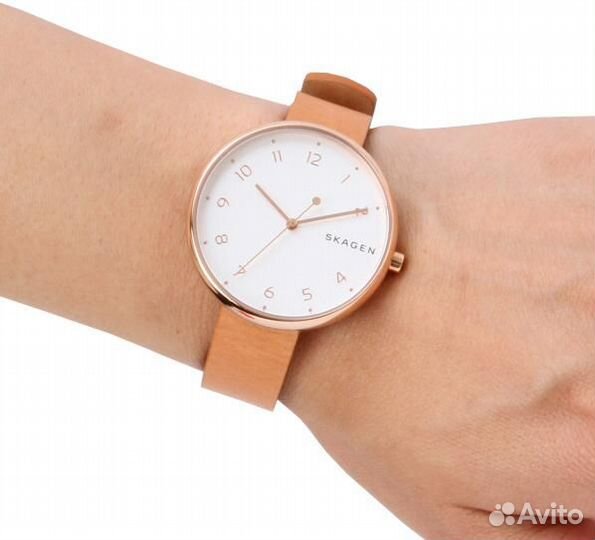 Женские наручные часы Skagen Leather SKW2624