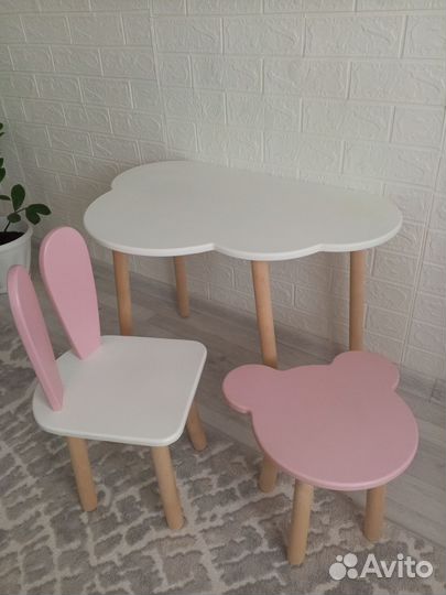 Стол облачко, стулья
