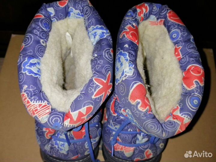 Сапожки луноходы Котофей 23