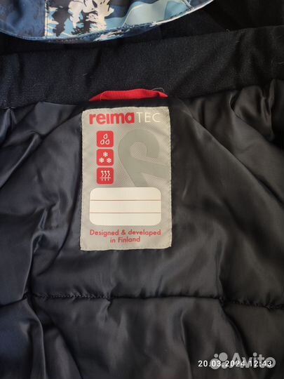 Зимний комбинезон Reima tec,80-86