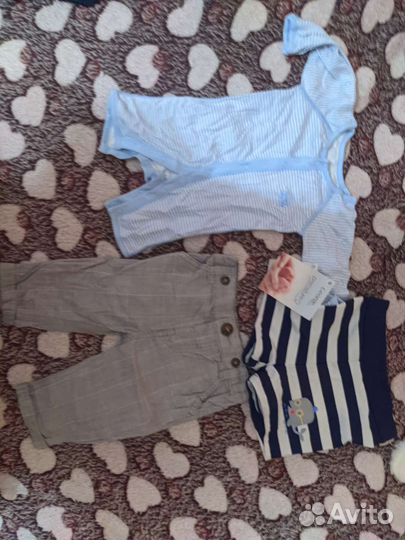 Вещи пакетом для мальчика до 1,5 года