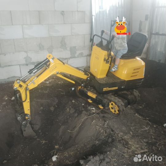Услуги миниэкскаватора