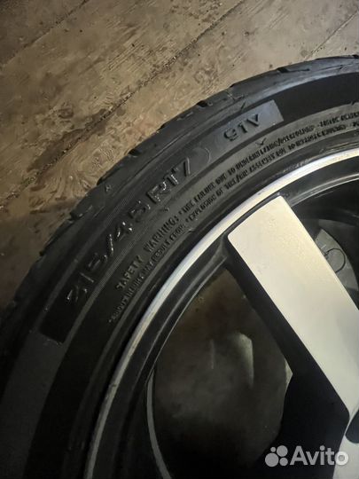 215 45 r17 колеса 4:100