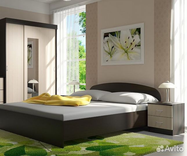 Спальный гарнитур Бася Лайт