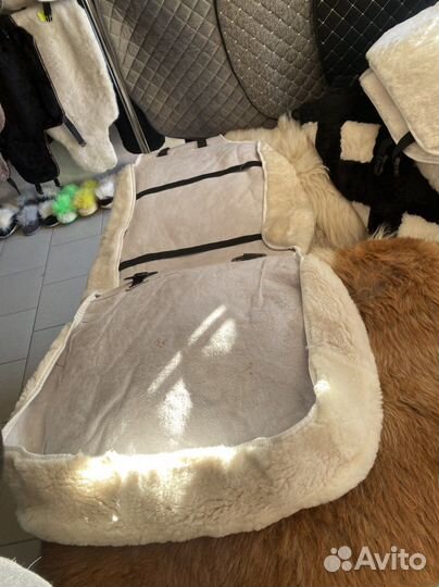 Меховые накидки из шкуры овчины на сиденья