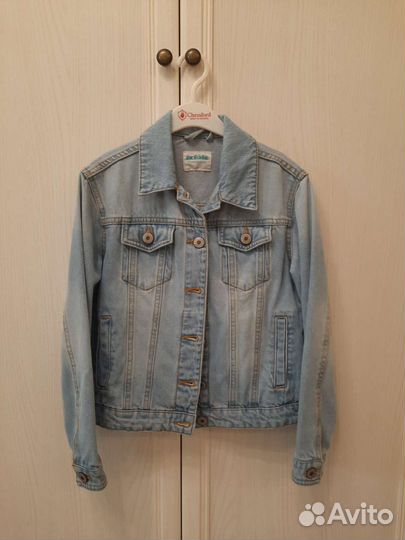 Джинсовая куртка для девочки 134