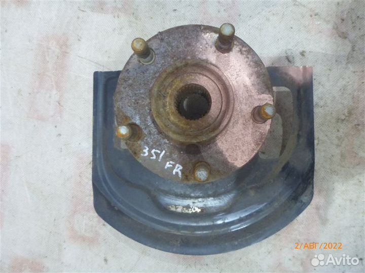 Ступица передняя Nissan Qashqai+2 JJ10E MR20DE