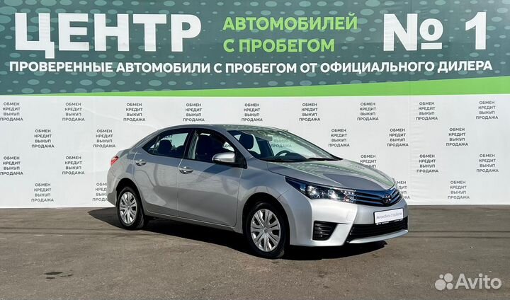 Toyota Corolla 1.6 МТ, 2014, 118 000 км
