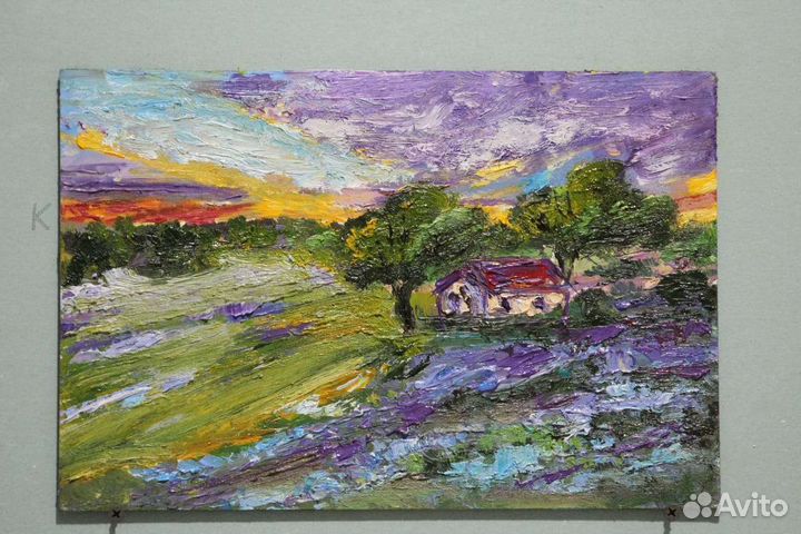 Картина маслом пейзаж