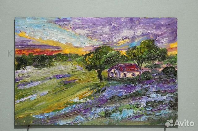 Картина маслом пейзаж