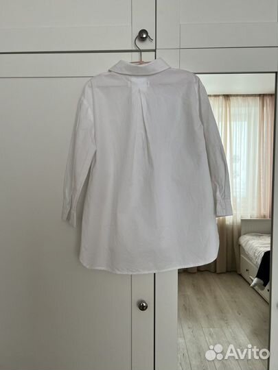 Рубашка блузка zara на девочку в школу